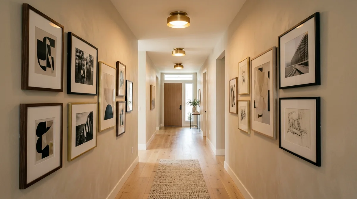 Hallway Ceiling Light Spacing & Flush Mount Sizing Guide