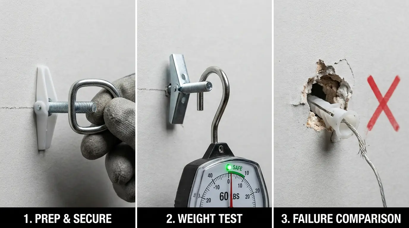 How to Hang Heavy Art Without Studs