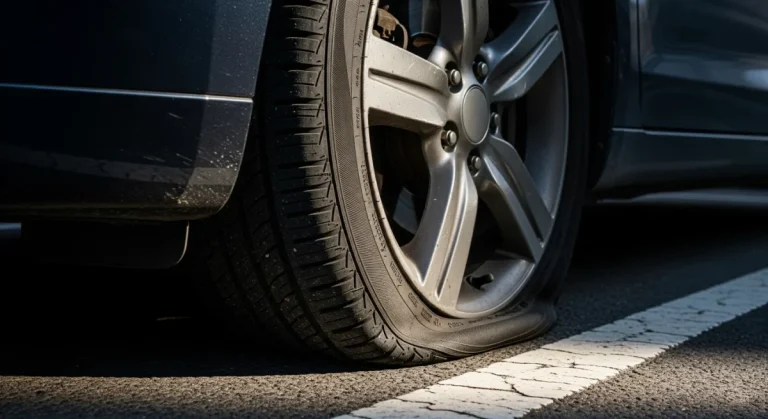 How Long Can a Car Sit on a Flat Tire