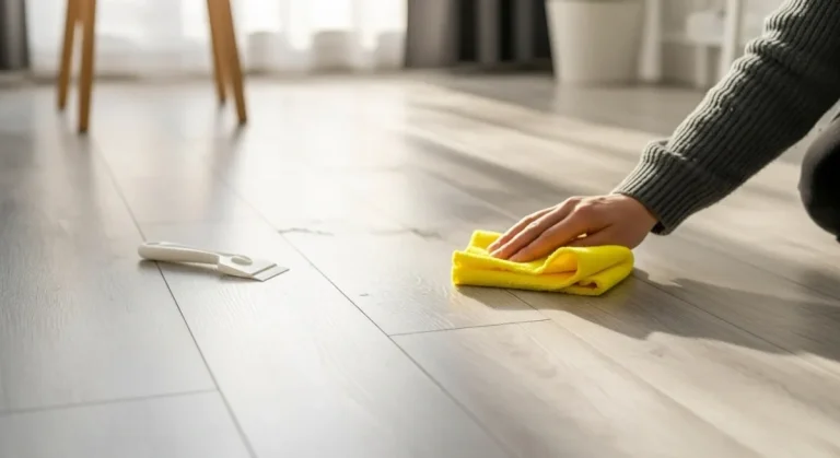 How to Safely Remove Dried Glue from Vinyl Flooring