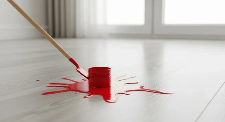how to get paint off vinyl floor