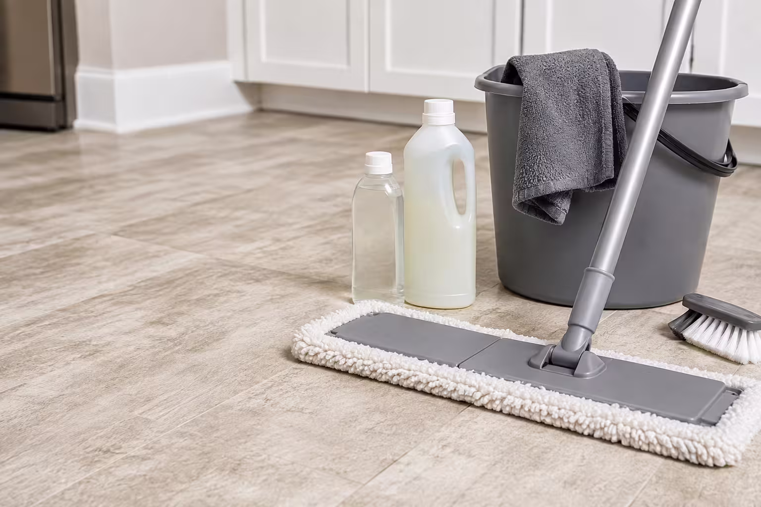 How to Deep Clean Vinyl Floors Without Damaging Them