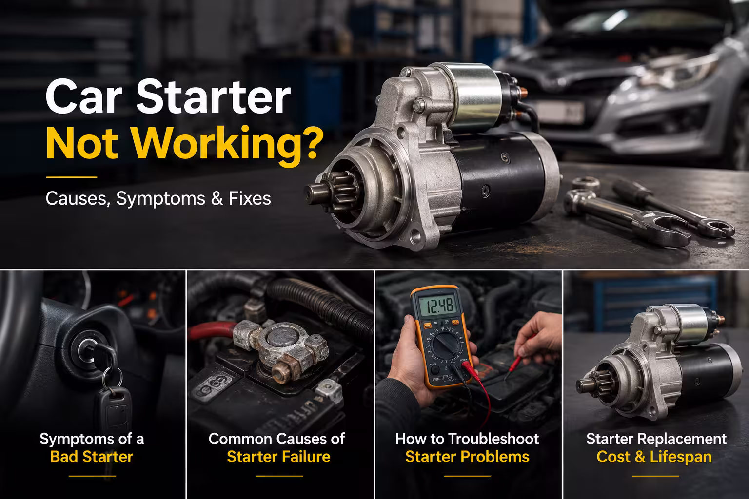 What Causes a Car Starter to Fail