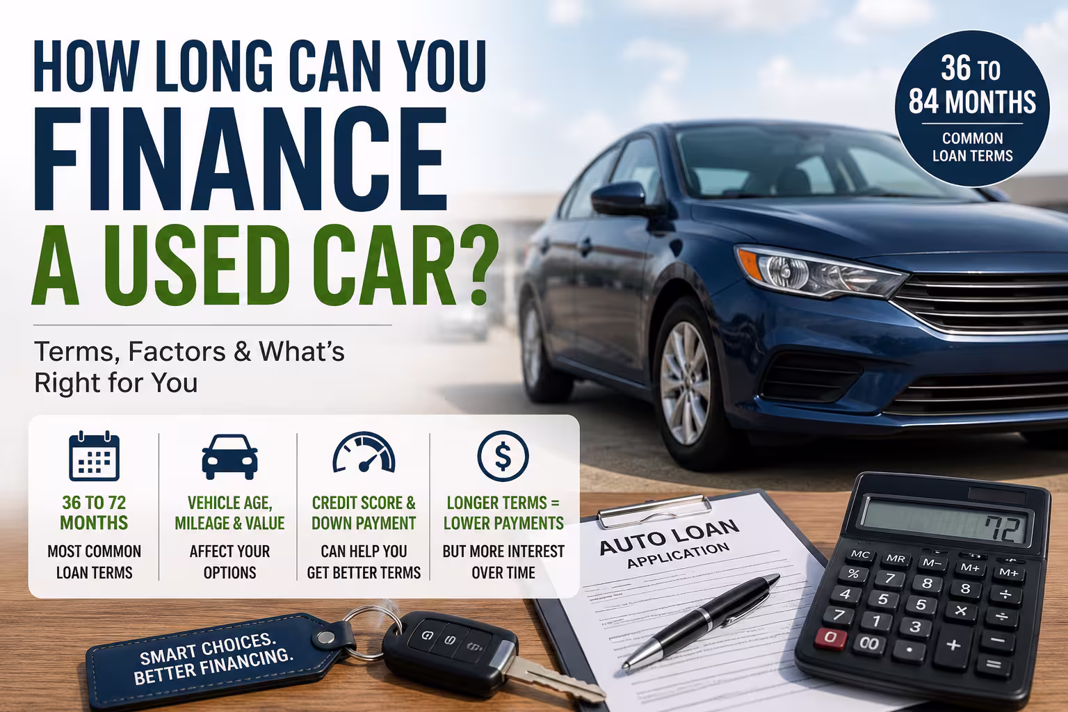 How Long Can You Finance a Used Car