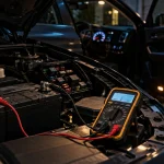 Diagnosing overnight car battery drain
